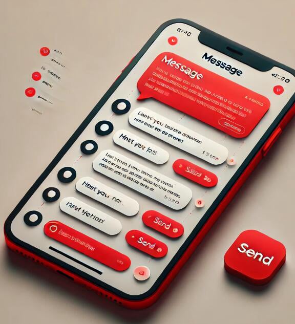 Interfaz de la App Sugar Mommy